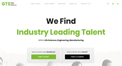 Desktop Screenshot of gtscareers.com
